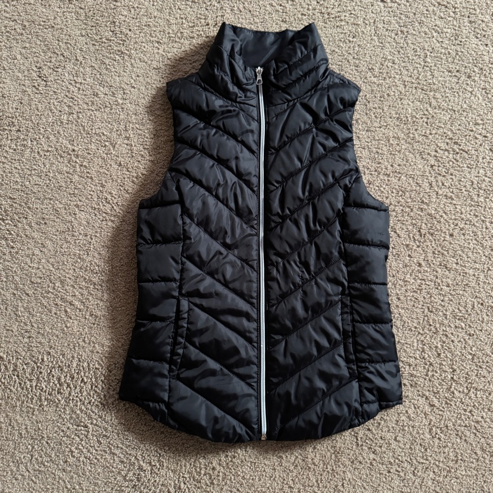 Sonoma black puffer vest
